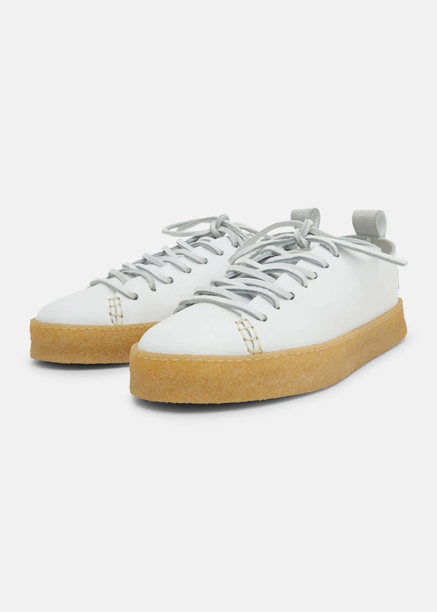 Rufus Womens Leather New Regular Fit Shoe - White sold by Yogi Footwear product image thumbnail 2