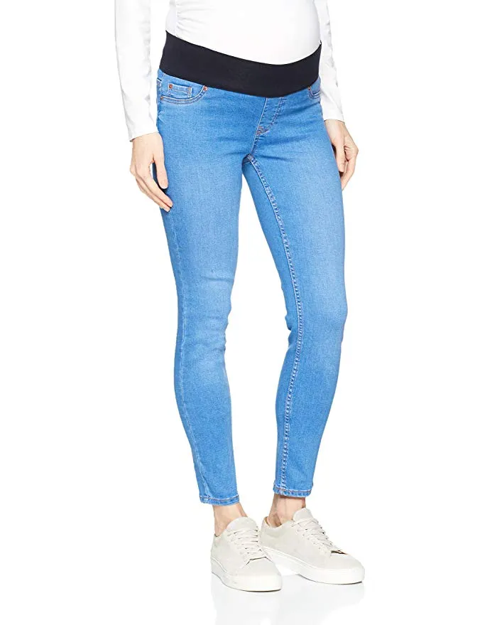 Ex New Look Maternity Underbump Bright Dolly Emilee Skinny Jeans sold by Your Style Outlet product image thumbnail 3