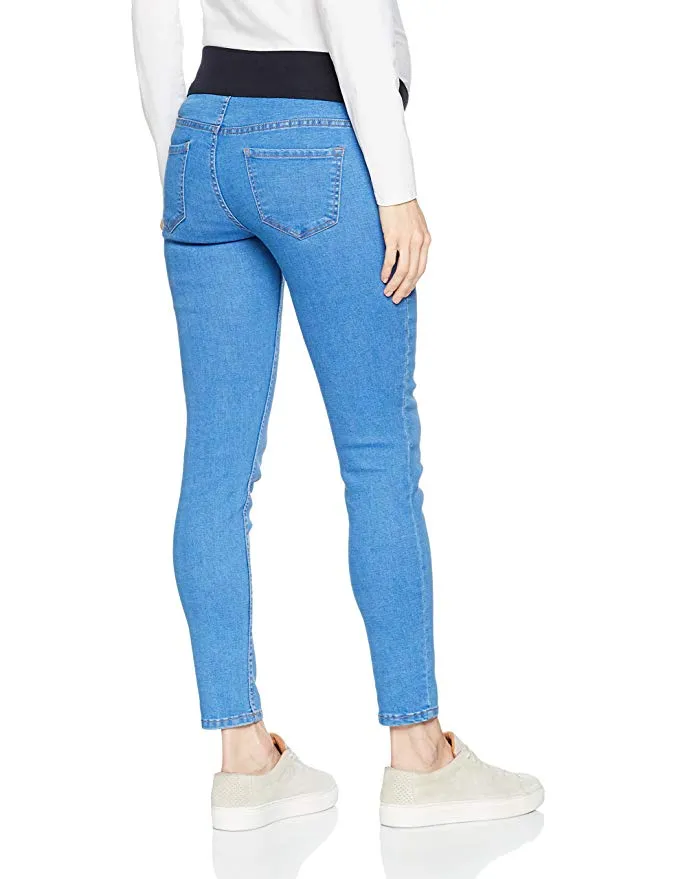 Ex New Look Maternity Underbump Bright Dolly Emilee Skinny Jeans sold by Your Style Outlet product image thumbnail 2