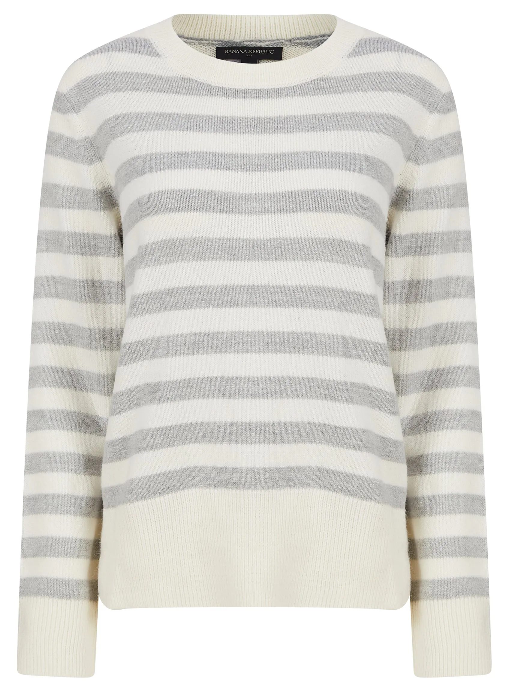 Ex Banana Republic Stripe Crew Neck Jumper Knitwear sold by Your Style Outlet