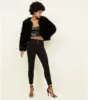 Ex Chainstore Yazmin Black 4 Button High waist skinny Jeans sold by Your Style Outlet