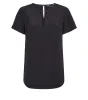 Ex Chainstore Black Metal Trim Choker Neck Sleeveless Top sold by Your Style Outlet