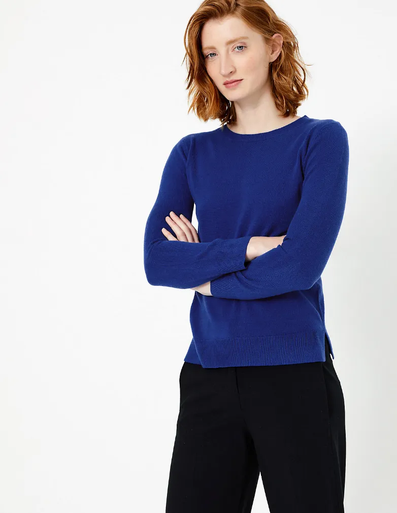 Ex Famous Store Supersoft Crew Neck Jumper 10 Colours sold by Your Style Outlet product image thumbnail 3