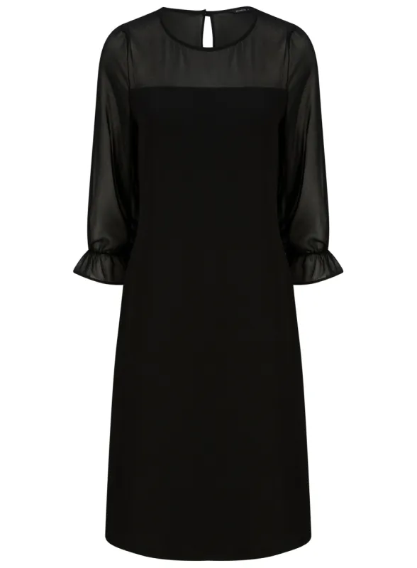 Ex Chainstore Sheer Shoulder & Arm Occasion Dress sold by Your Style Outlet