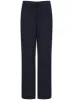Ladies Linen Blend Tie Belt Straight Leg Trouser 3 Colour sold by Your Style Outlet