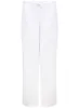 Ladies Linen Blend Tie Belt Straight Leg Trouser 3 Colour sold by Your Style Outlet