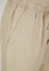 Ladies Linen Blend Tie Belt Straight Leg Trouser 2 Colour sold by Your Style Outlet
