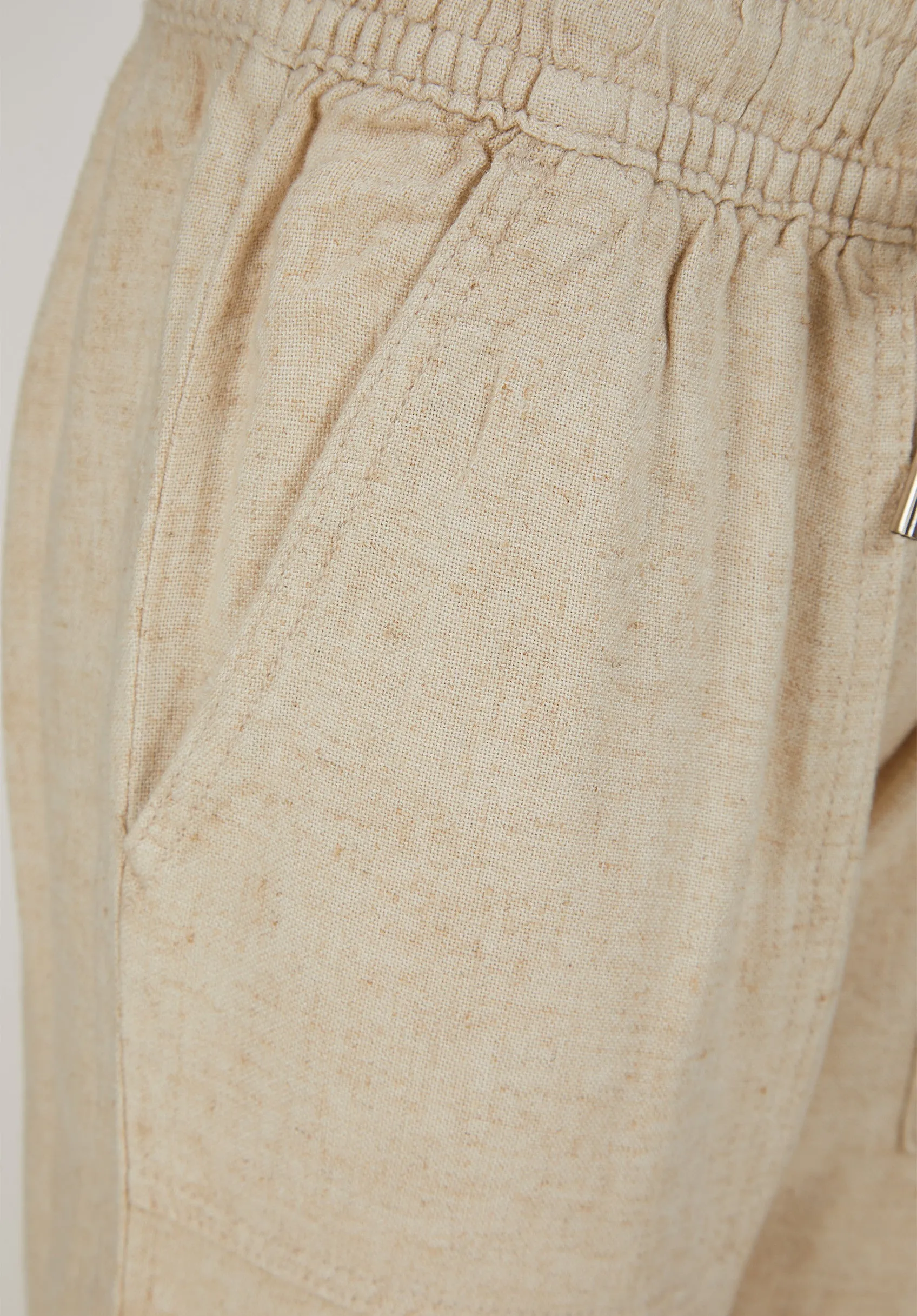 Ladies Linen Blend Tie Belt Straight Leg Trouser 2 Colour sold by Your Style Outlet product image thumbnail 3