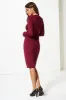 Ex Famous Store Knot Front Long Sleeve Bodycon Midi Dress sold by Your Style Outlet