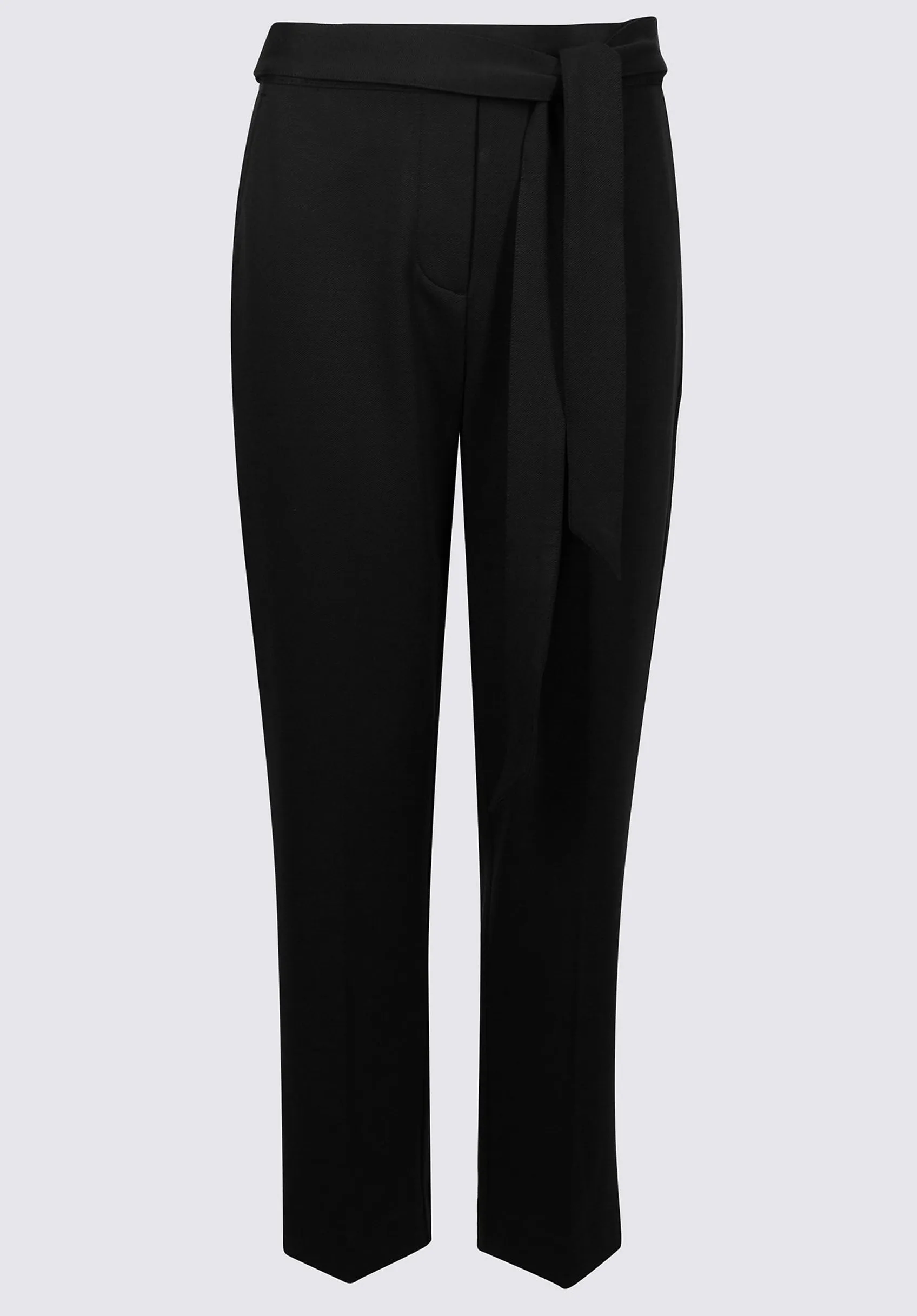 Ex Famous Store Ladies Belted Straight Leg Trousers sold by Your Style Outlet product image thumbnail 2