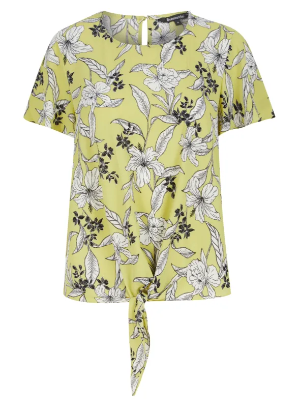 Ex Bon Marche Ladies Floral Spring Summer Angel Sleeve Blouse sold by Your Style Outlet