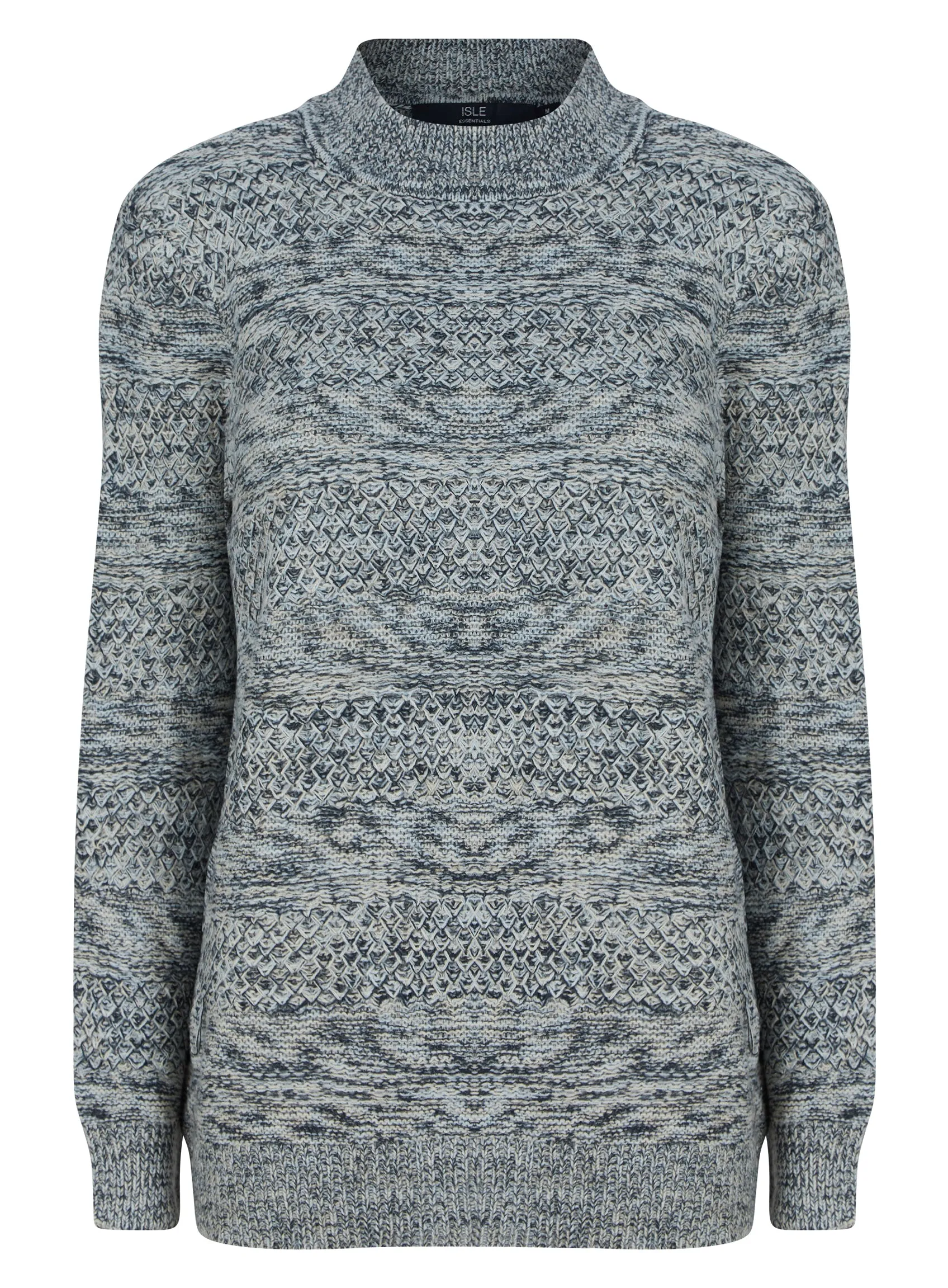Ladies Textured Winter Knit Jumper 3 Colours sold by Your Style Outlet product image thumbnail 2