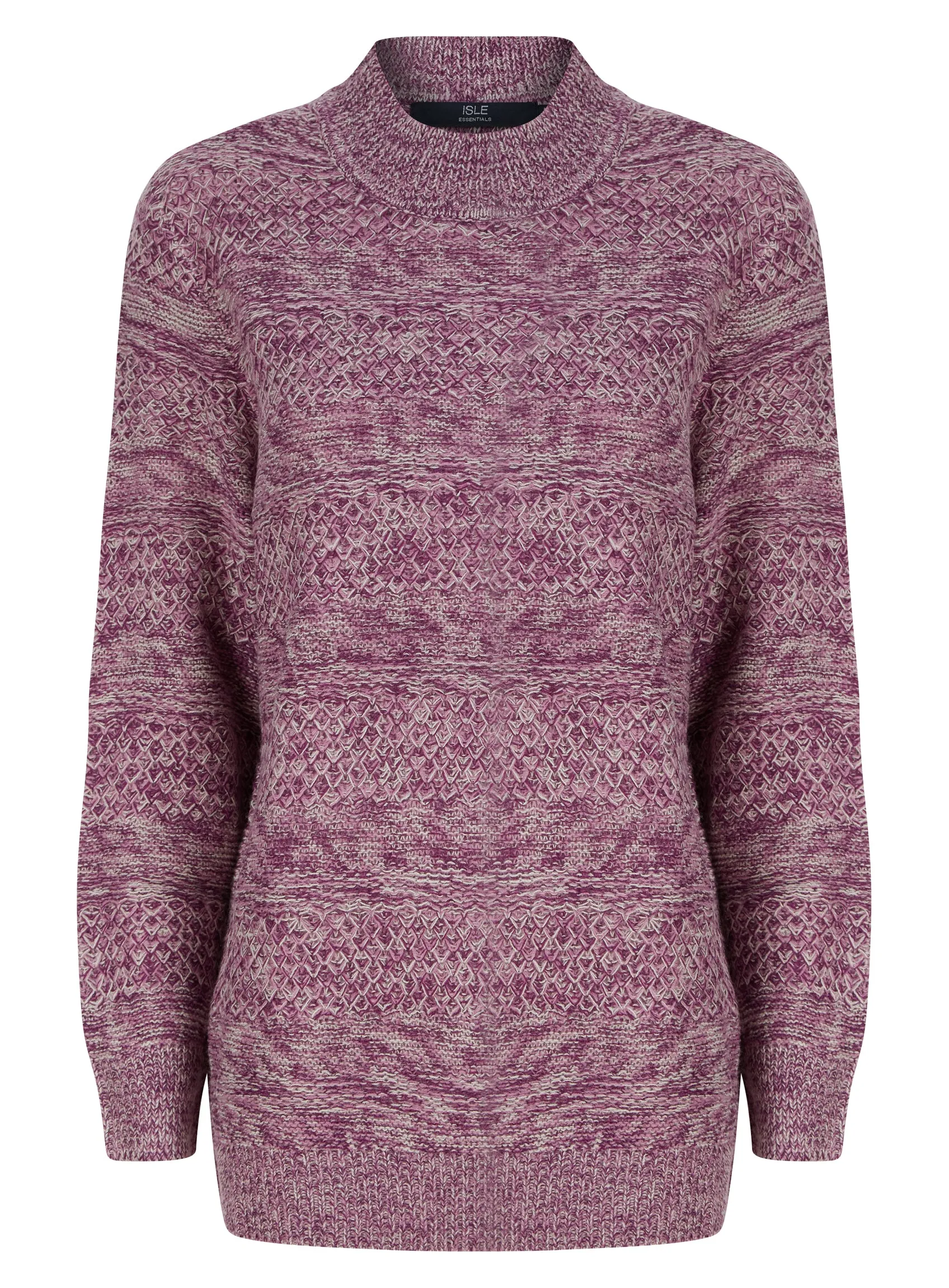 Ladies Textured Winter Knit Jumper 3 Colours sold by Your Style Outlet product image thumbnail 5