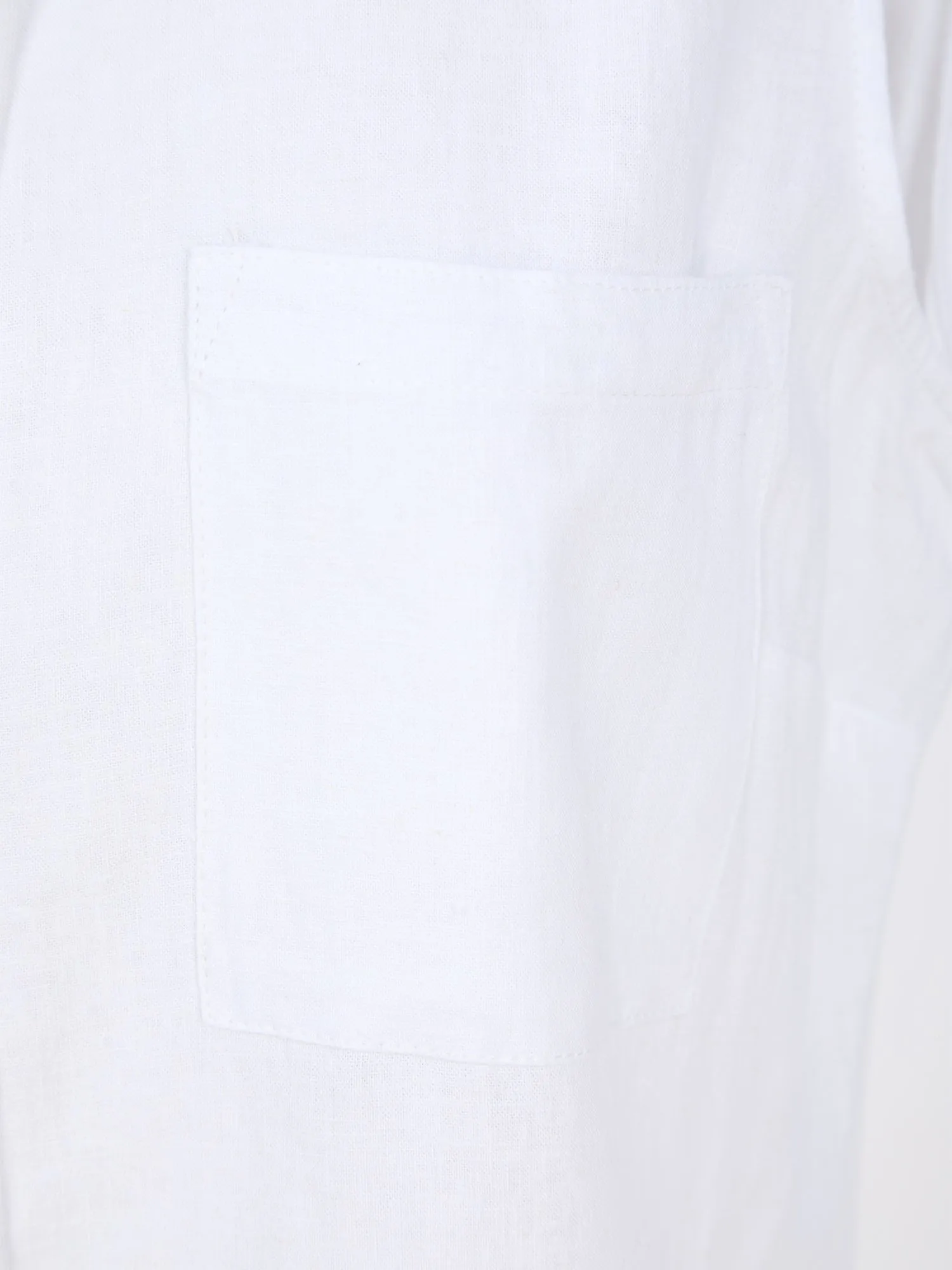 Ex Chainstore White Linen Blend Sleeveless Shirt Blouse sold by Your Style Outlet product image thumbnail 2