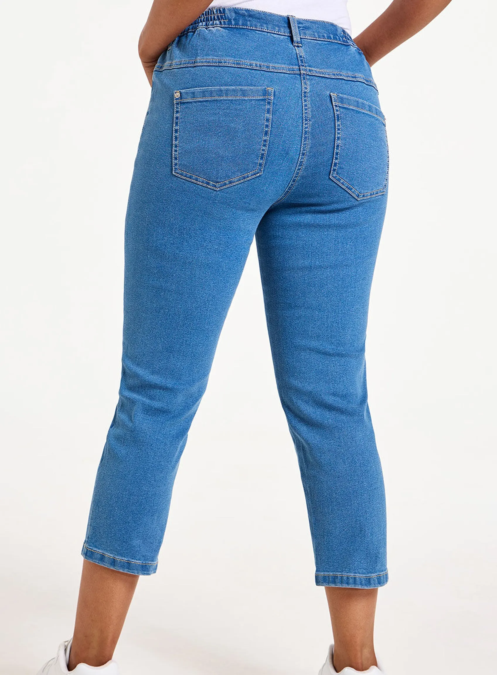 Ex Bon Marche The SARA Cropped Jeans sold by Your Style Outlet product image thumbnail 4