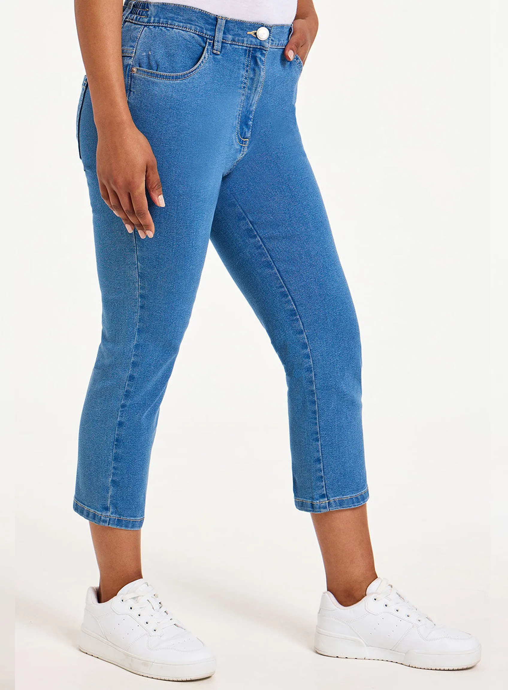 Ex Bon Marche The SARA Cropped Jeans sold by Your Style Outlet product image thumbnail 5