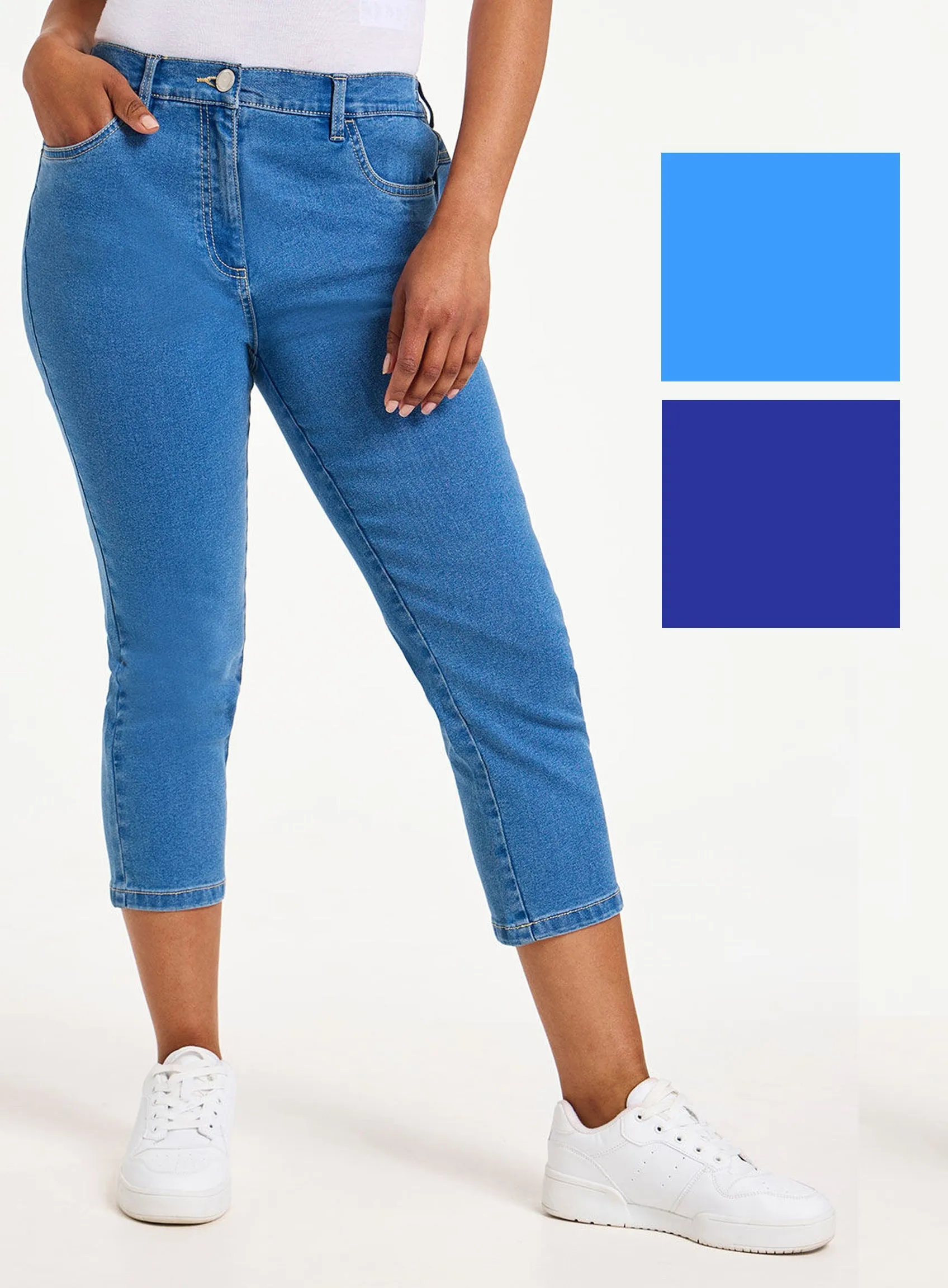 Ex Bon Marche The SARA Cropped Jeans sold by Your Style Outlet