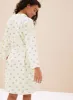 Ladies Pure Cotton Waffle Palm Print Dressing Gown sold by Your Style Outlet