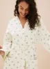 Ladies Pure Cotton Waffle Palm Print Dressing Gown sold by Your Style Outlet