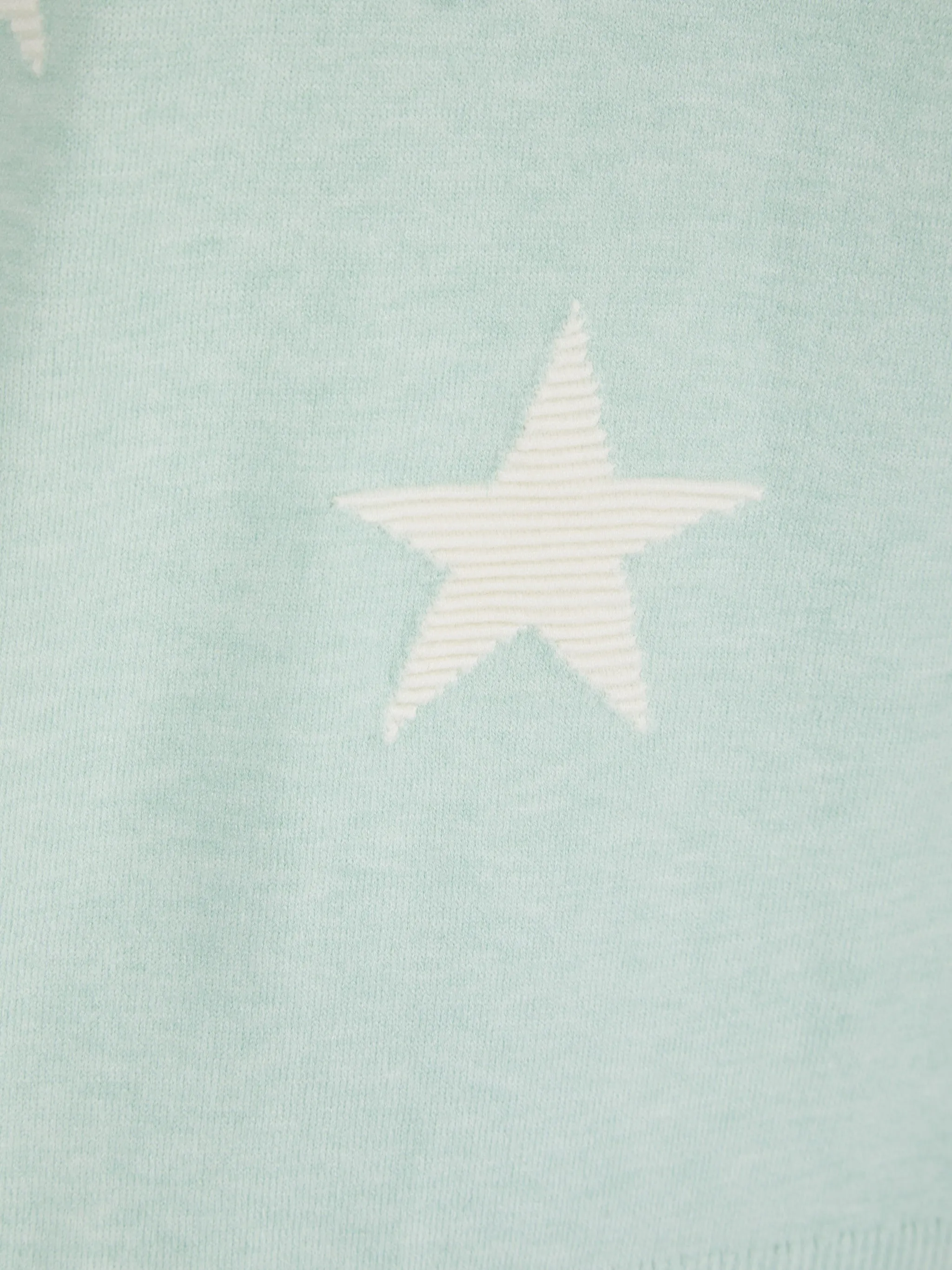 Ex F&F Mint Star Print Hooded Lightweight Jumper Top sold by Your Style Outlet product image thumbnail 2