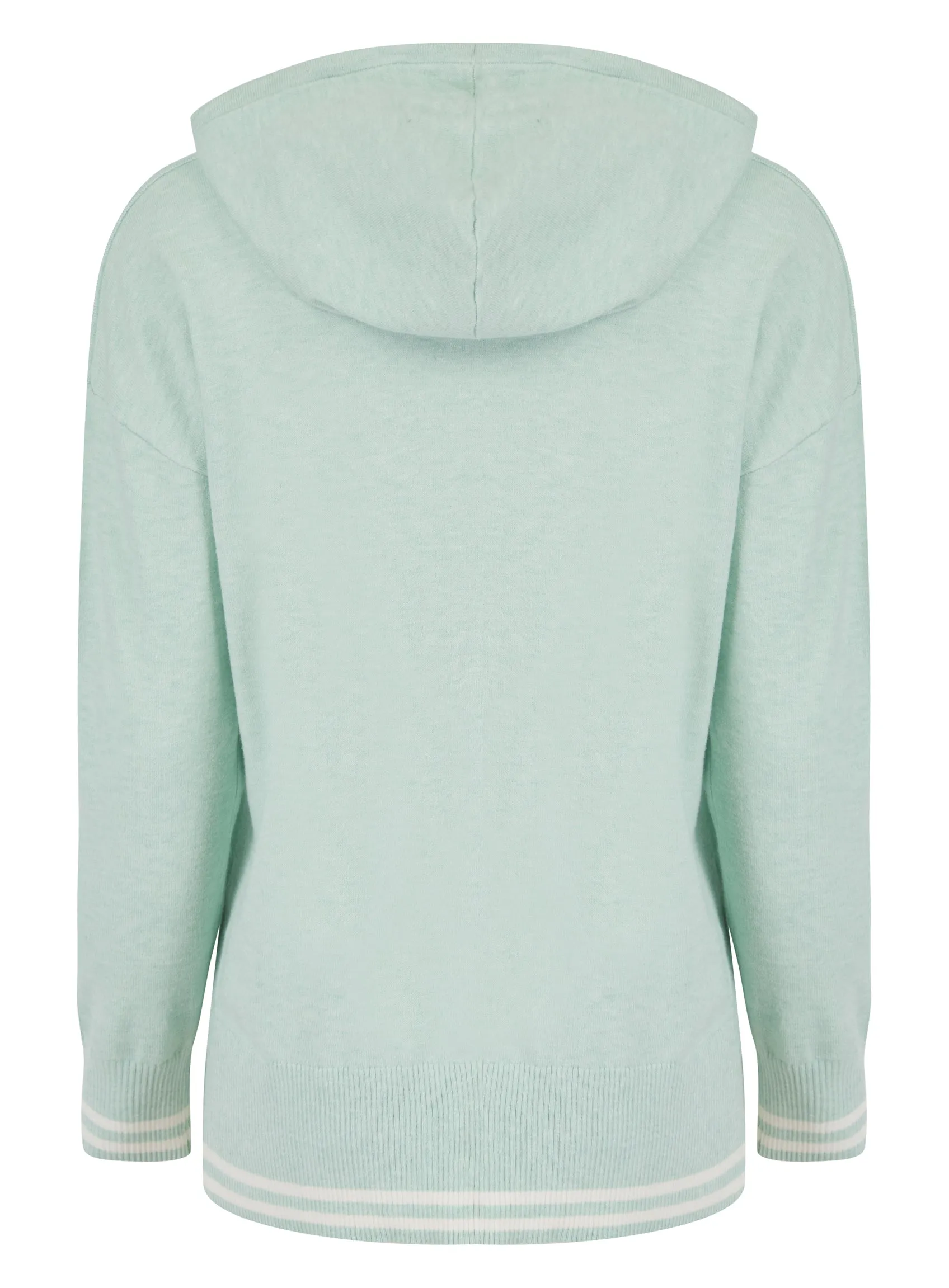 Ex F&F Mint Star Print Hooded Lightweight Jumper Top sold by Your Style Outlet product image thumbnail 3