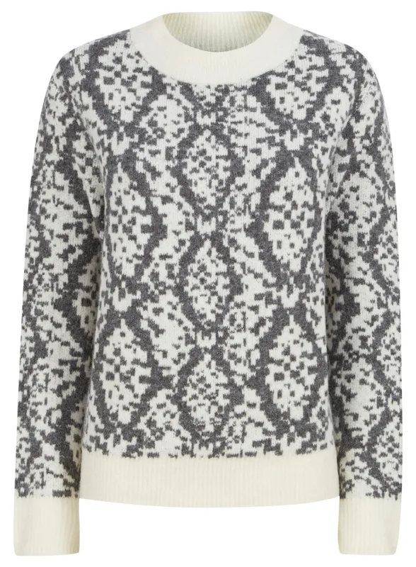 Ex Jo Fresh Fairisle Print Jumper Knitwear sold by Your Style Outlet