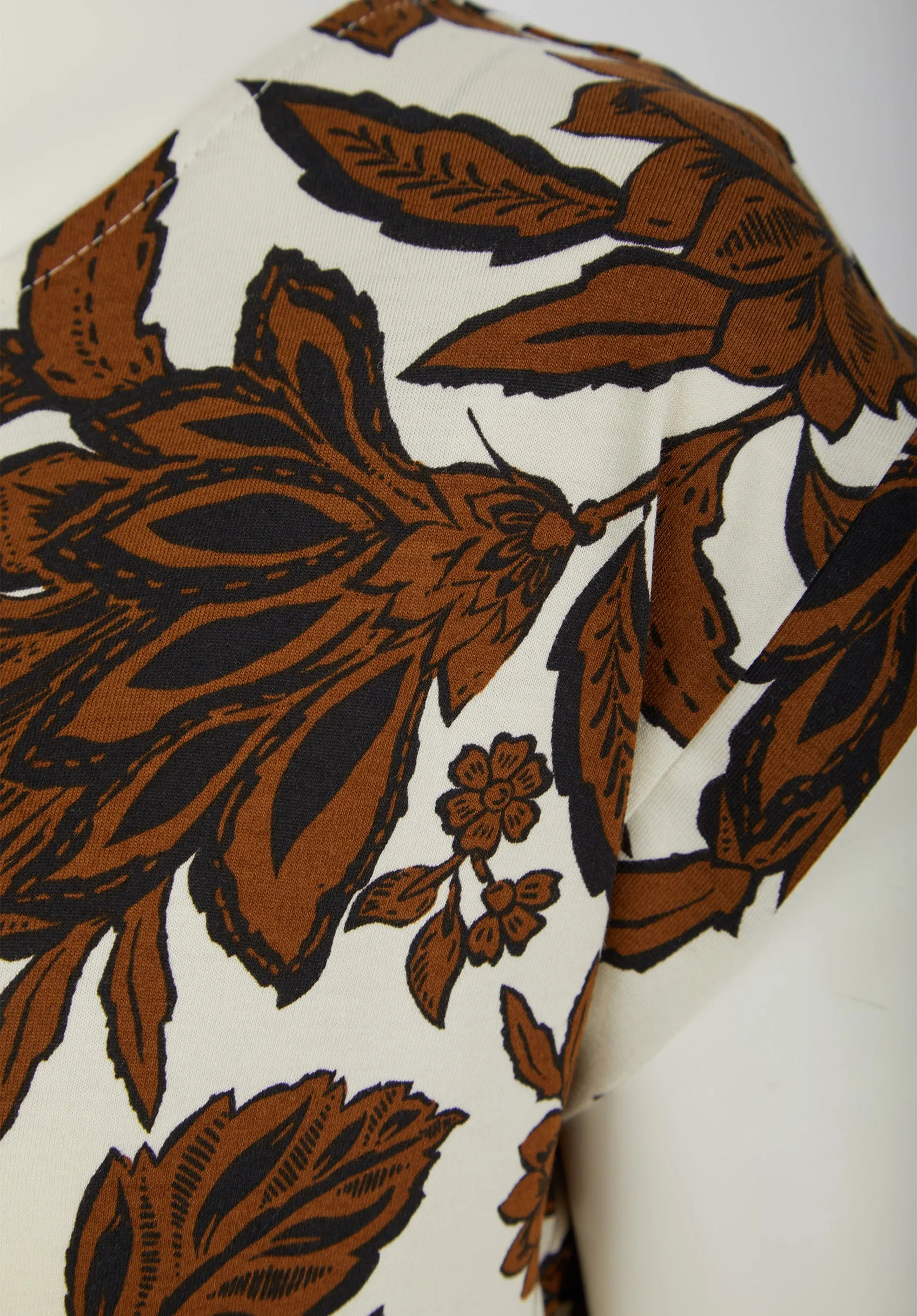 Ex Wallis Floral Print Tie Knot Side Round Neck Top sold by Your Style Outlet product image thumbnail 2