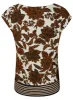 Ex Wallis Floral Print Tie Knot Side Round Neck Top sold by Your Style Outlet