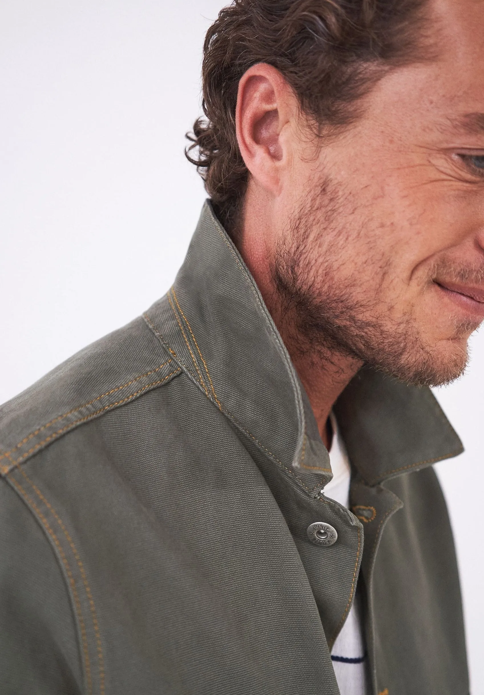 Mens Ex White Stuff Stanton Shacket Shirt Jacket In 3 Colours sold by Your Style Outlet product image thumbnail 5