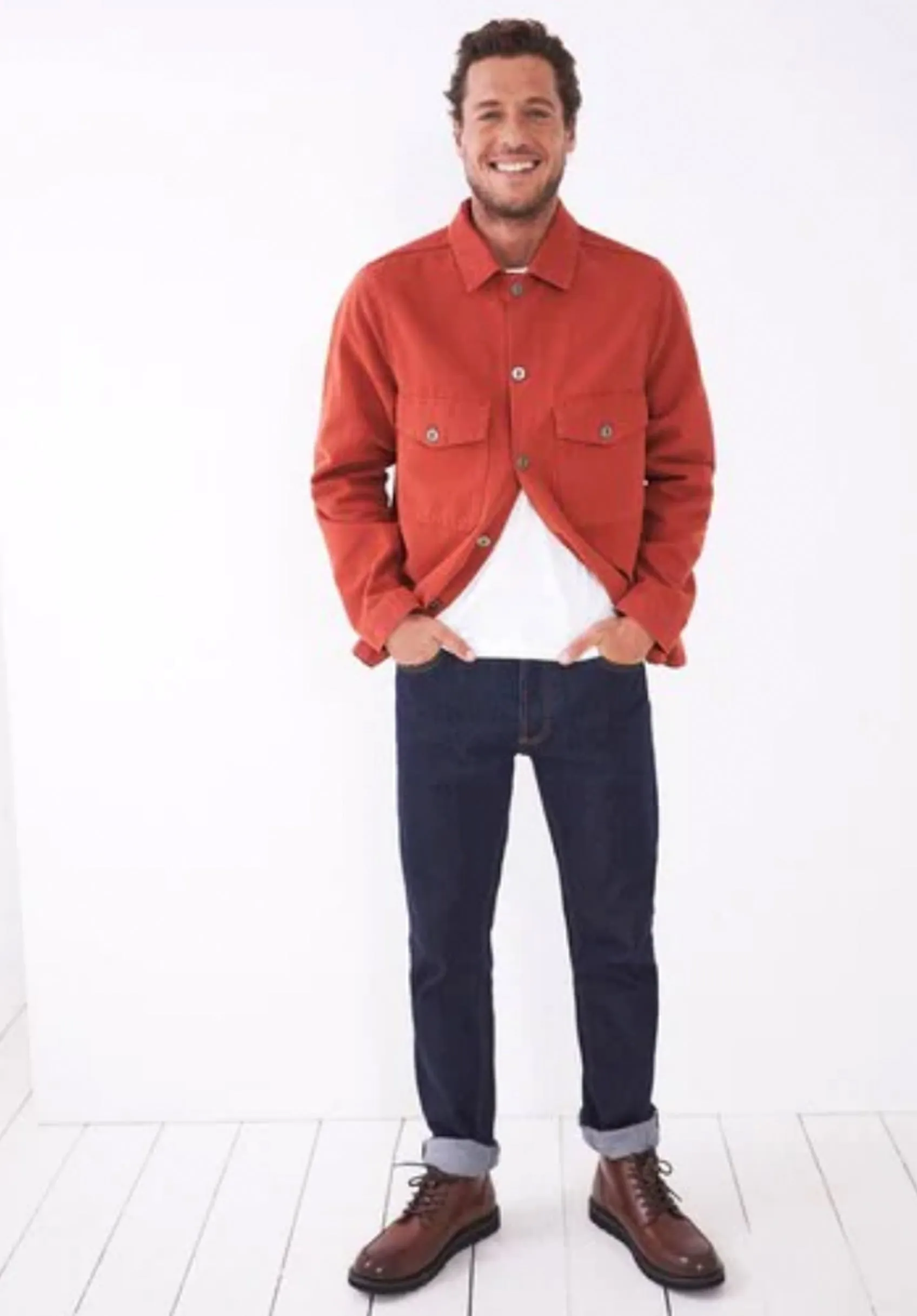 Mens Ex White Stuff Stanton Shacket Shirt Jacket In 3 Colours sold by Your Style Outlet product image thumbnail 4