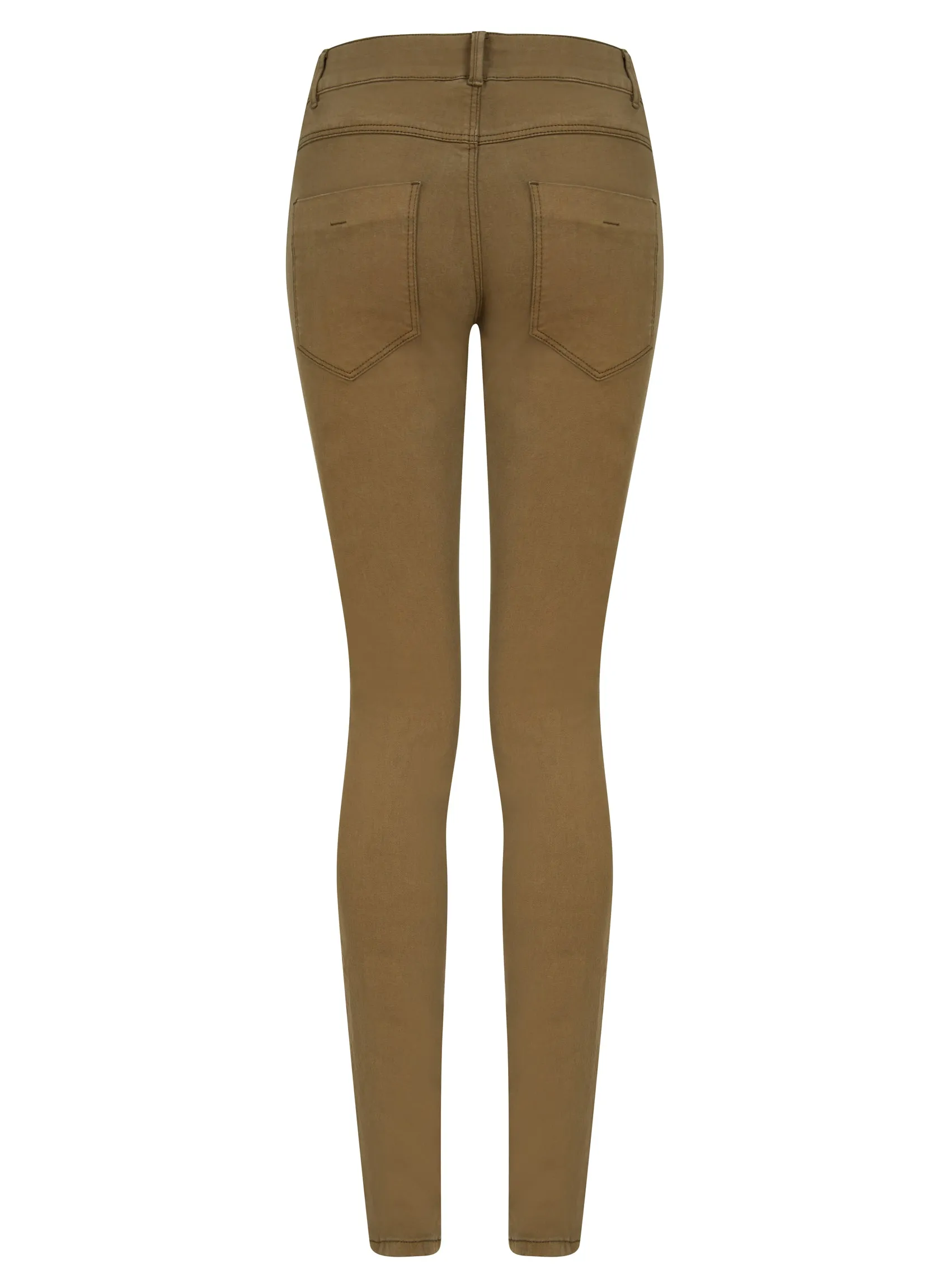 Ex Store Ladies Zip Detail Skinny Jeans Trouser sold by Your Style Outlet product image thumbnail 4