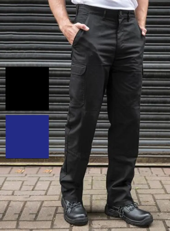 Pro RTX RX600 Classic Workwear Uniform Tradesman cargo trousers Black Navy sold by Your Style Outlet
