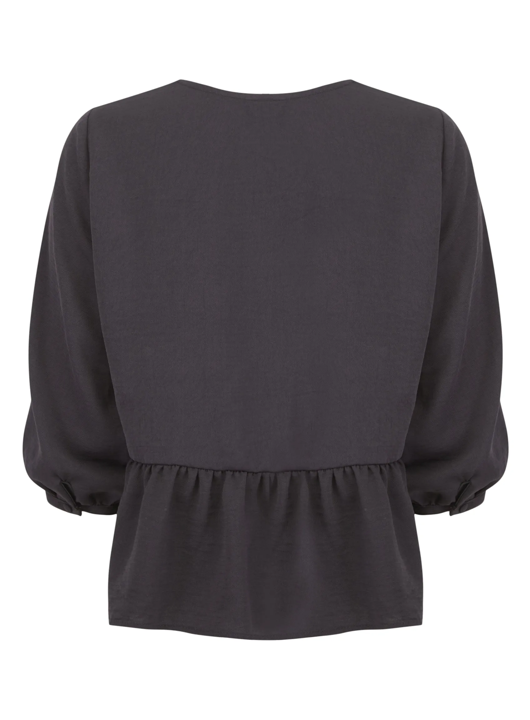 Ladies V Neck Button Front Detail 3/4 Sleeve Blouse sold by Your Style Outlet product image thumbnail 3