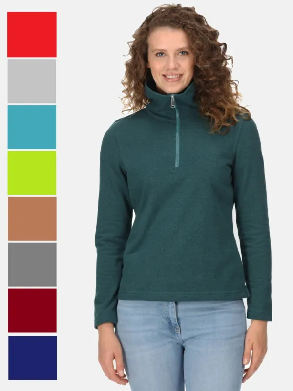 Regatta Womens Kizmit Half Zip Fleece Jumper sold by Your Style Outlet
