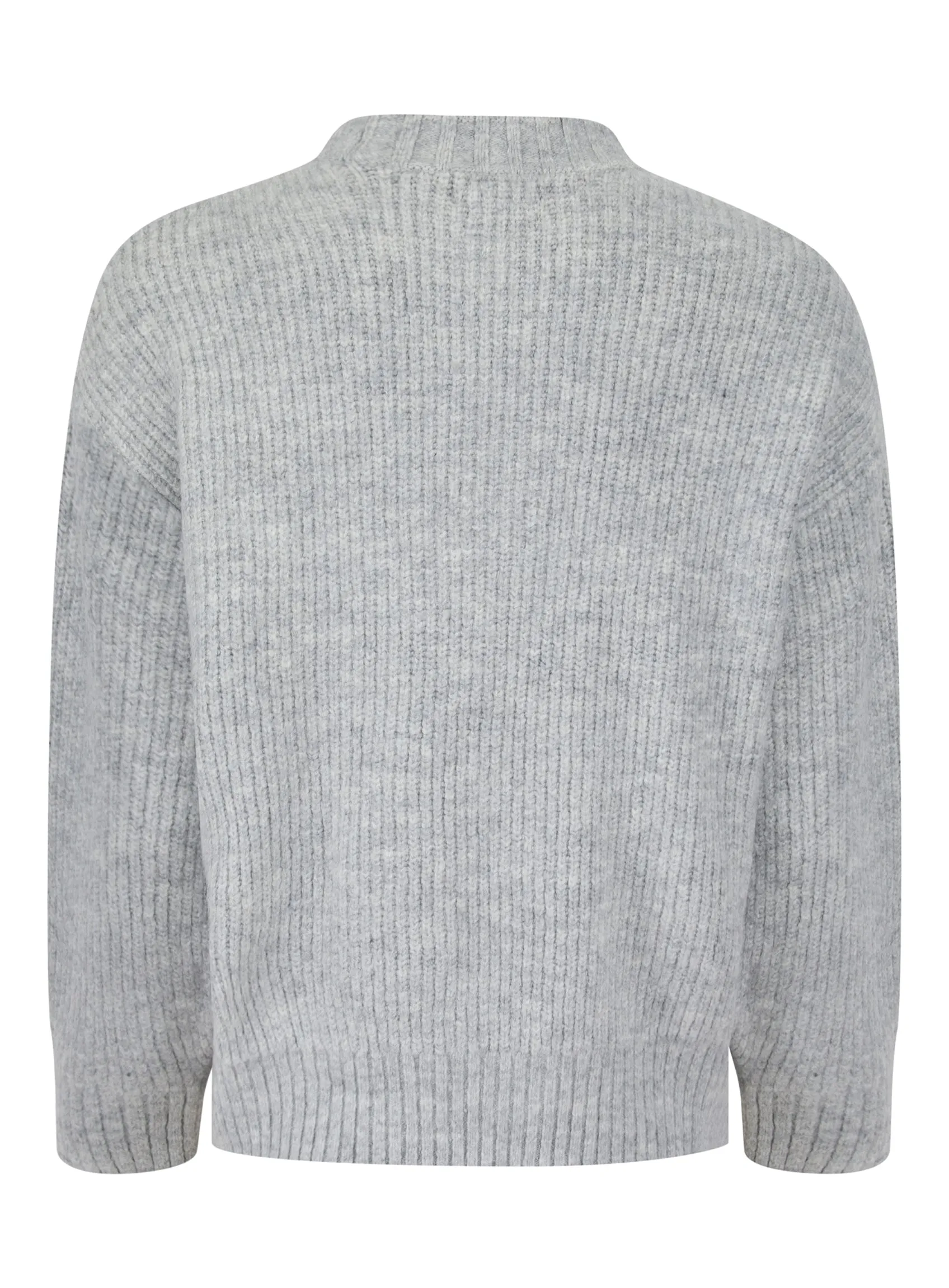 Ladies Papaya Turtleneck Cable Jumper Grey Pink Beige sold by Your Style Outlet product image thumbnail 5