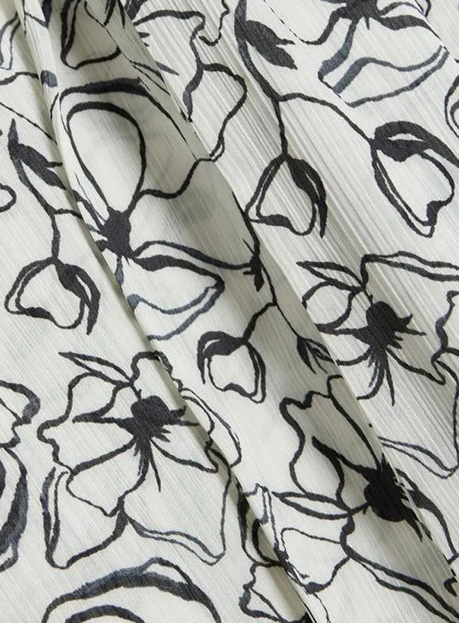 Ladies Pussybow V Neck Blouse In White sold by Your Style Outlet product image thumbnail 3