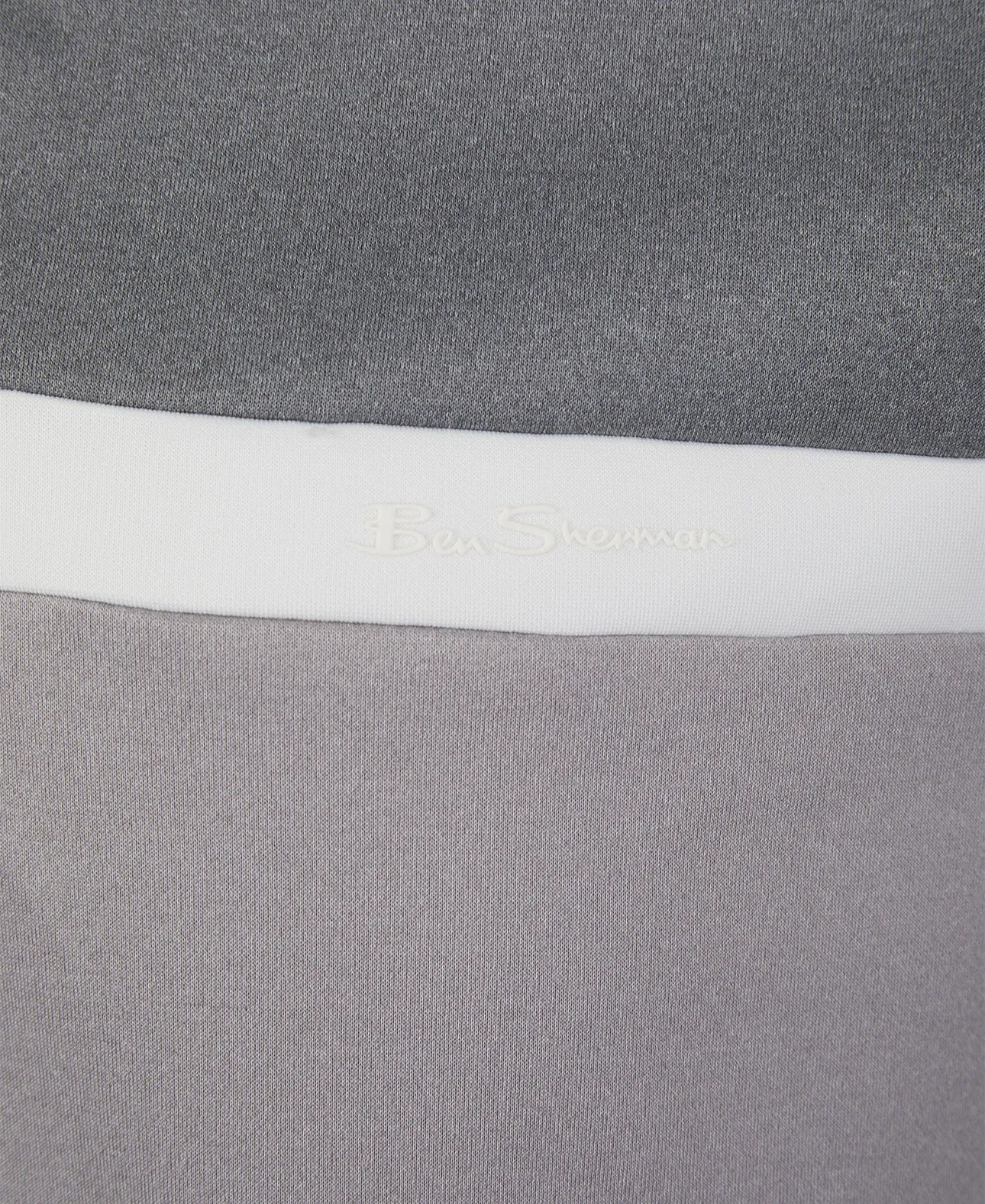 Mens Ex Ben Sherman Sport Half Zip Sweatshirt Jumper Blue Grey sold by Your Style Outlet product image thumbnail 5