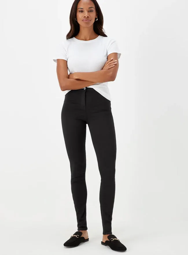 Ladies Mid Wash Jessie High Waisted Skinny Jeans Blue Black sold by Your Style Outlet product image thumbnail 4