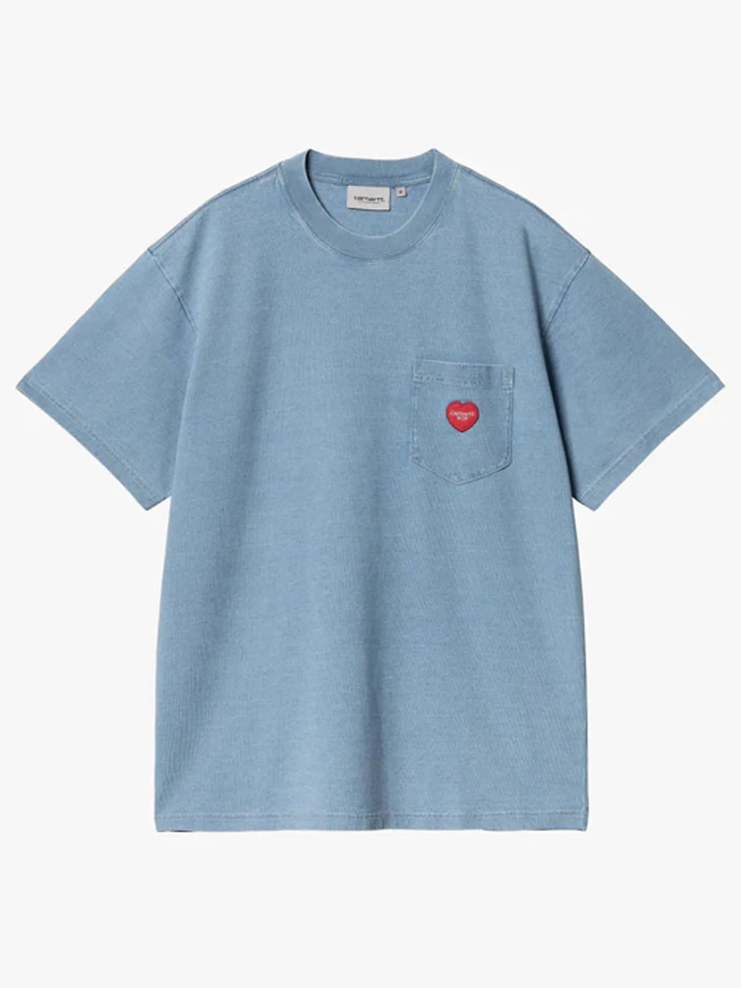 Short Sleeve Ingo Garment Dyed Pocket T-Shirt Light Blue sold by Your Style Outlet product image thumbnail 2