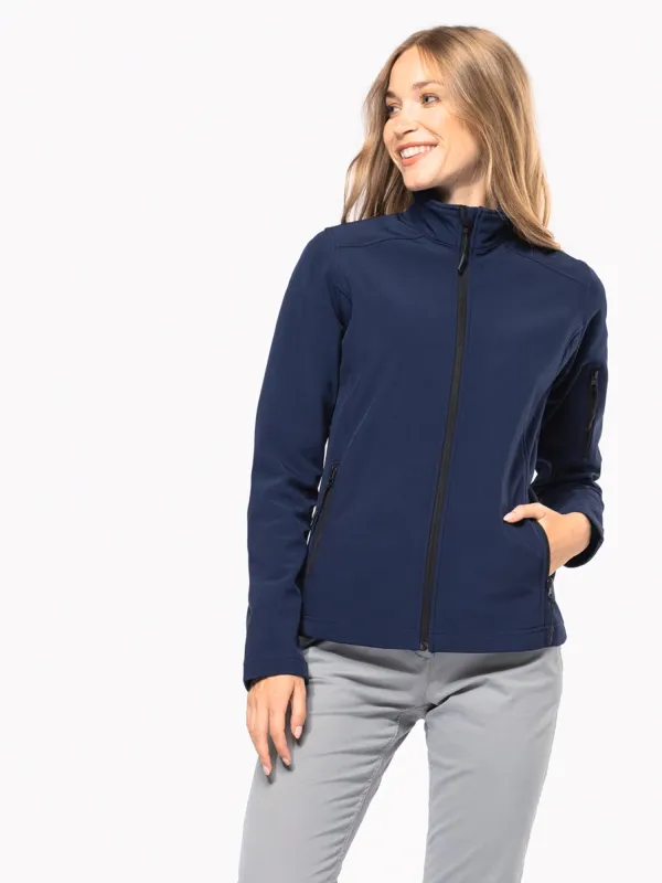 Ladies Kariban Softshell Zip Jacket sold by Your Style Outlet
