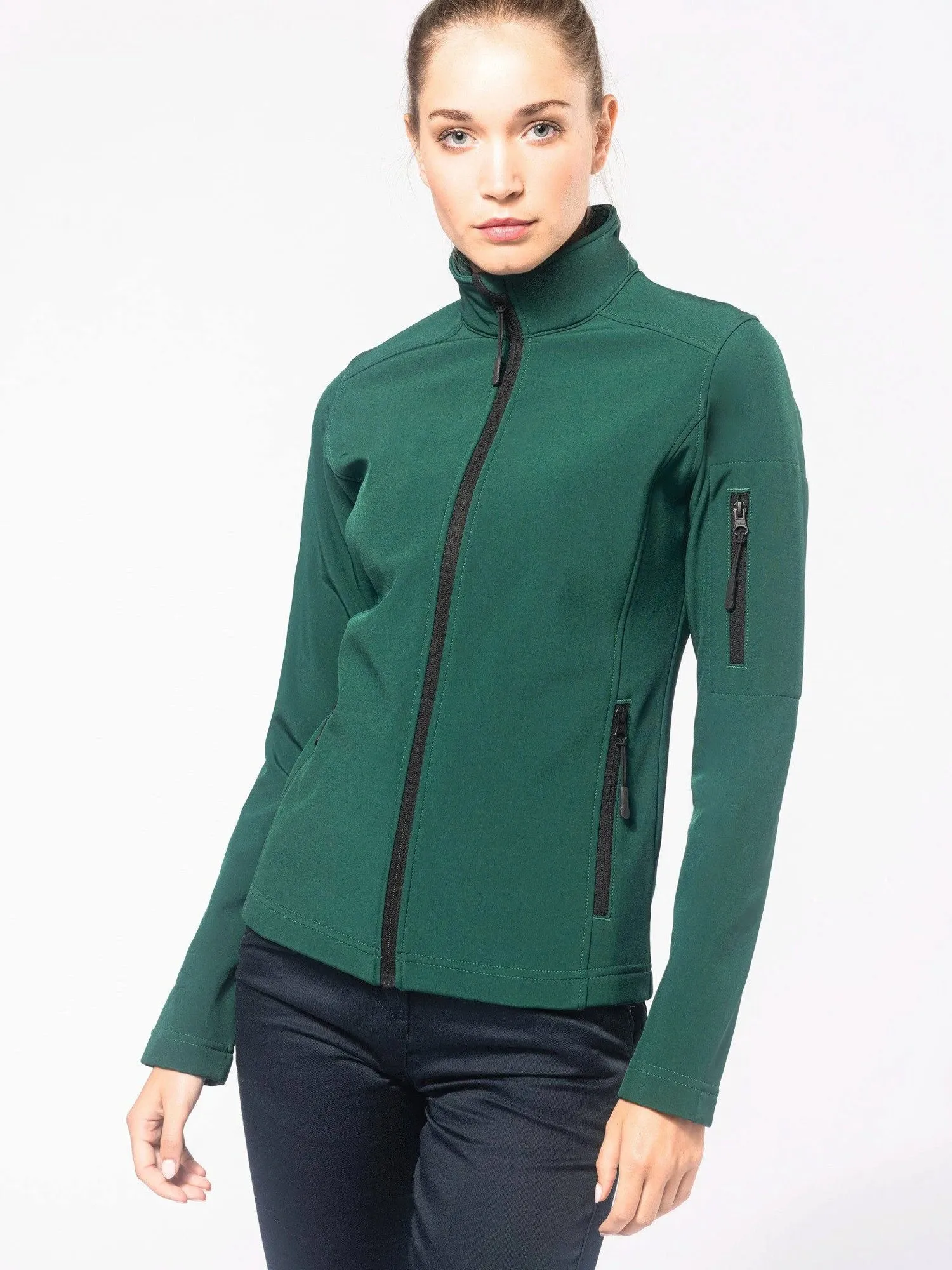 Ladies Kariban Softshell Zip Jacket sold by Your Style Outlet product image thumbnail 5