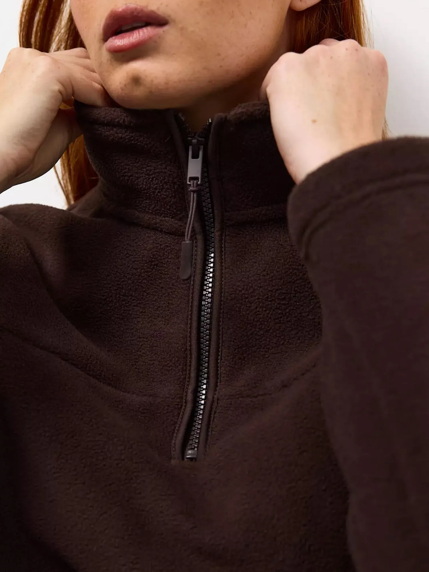 Ladies Quarter Zip Winter Fleece In 4 Colours sold by Your Style Outlet product image thumbnail 5