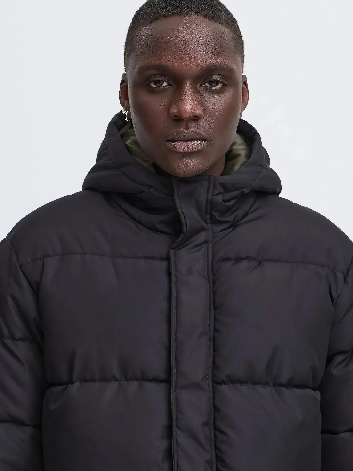 Mens Blend BHELWIN parka jacket In Black Puffer sold by Your Style Outlet product image thumbnail 4