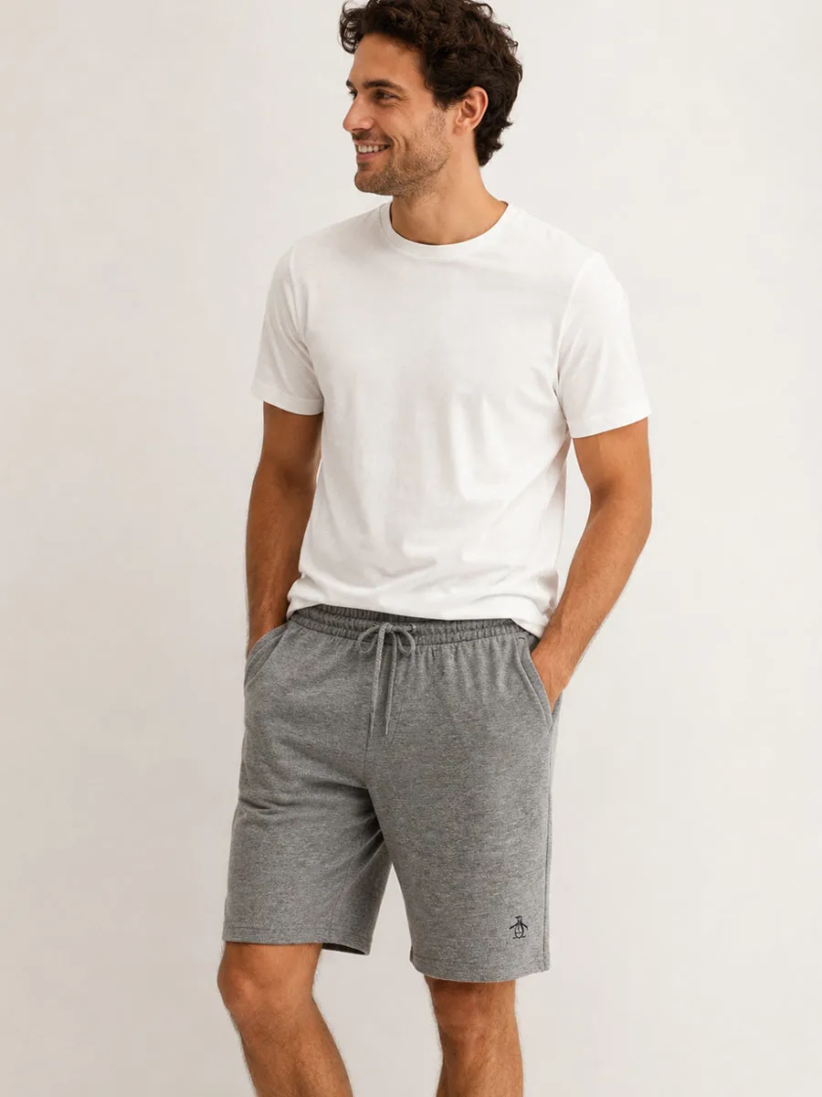 Mens Penguin Jogger Sweatshorts in Light Grey sold by Your Style Outlet product image thumbnail 2