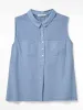 Ex White Stufff Sleeveless Blue Sugar Spoon Jersey Shirt sold by Your Style Outlet