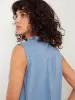 Ex White Stufff Sleeveless Blue Sugar Spoon Jersey Shirt sold by Your Style Outlet