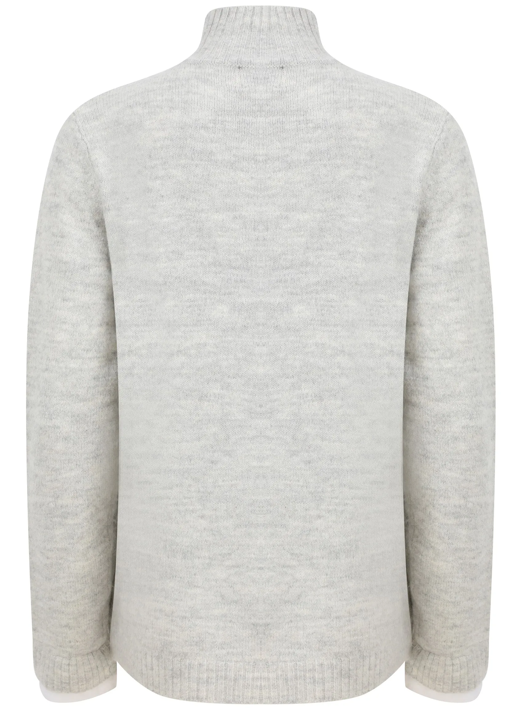 Ex Papaya Grey Mock 2 In 1 Jumper Shirt sold by Your Style Outlet product image thumbnail 3