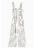 Ex Topshop Ivory Stripe Pinafore Jumpsuit sold by Your Style Outlet