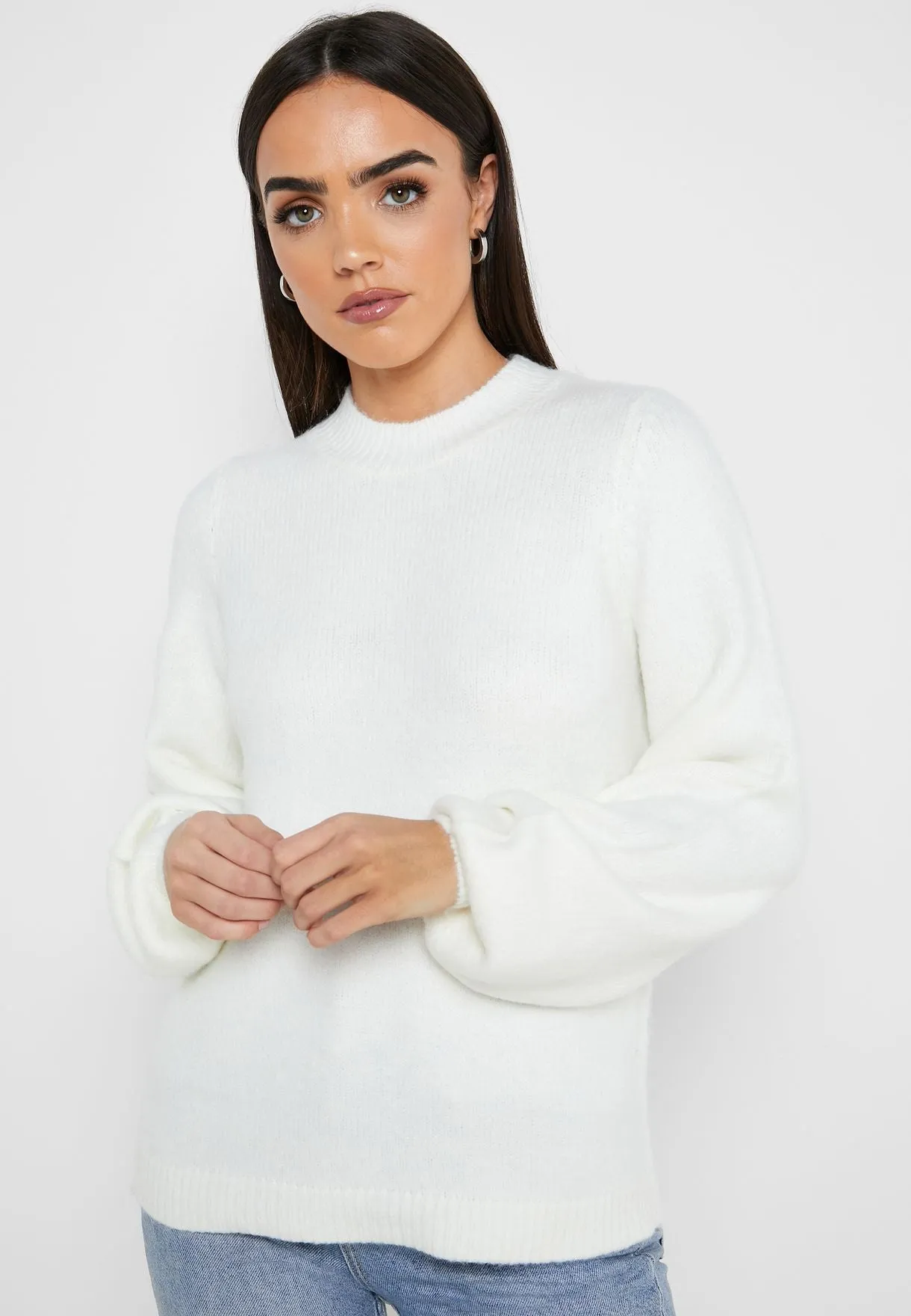 Ex Dorothy Perkins Bow Back Jumper Lilac / Cream sold by Your Style Outlet product image thumbnail 5