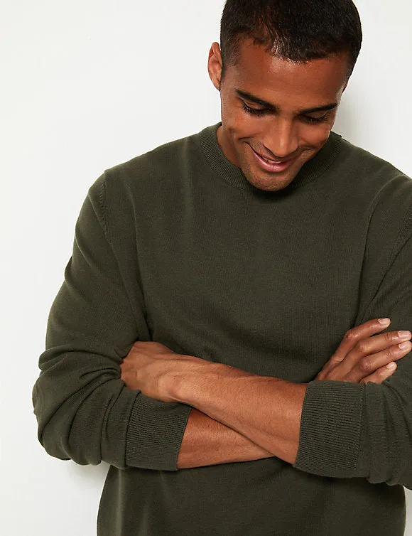 Ex Famous Store Collection Mens Pure Fine Cotton Crew Neck Jumper sold by Your Style Outlet product image thumbnail 4